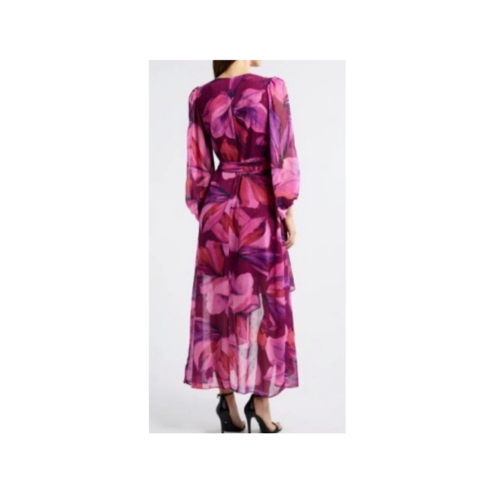 🤍Eliza J. Brand NEW Gorgeous High Low Chiffon Dress💕Size 12 - Picture 2 of 8
